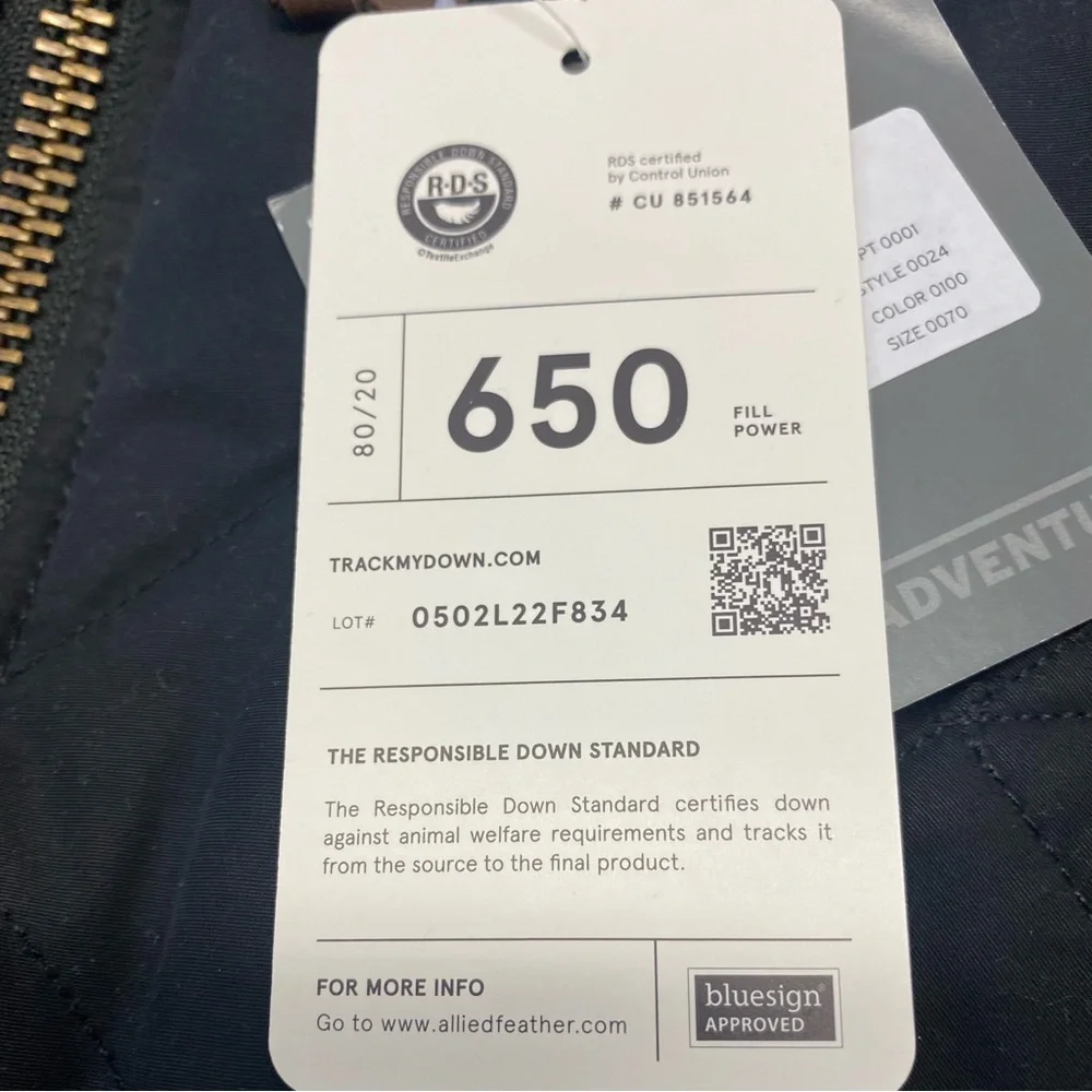 Eddie Bauer Mens 1936 Skyliner Model Down Jacket - Picture 9 of 9